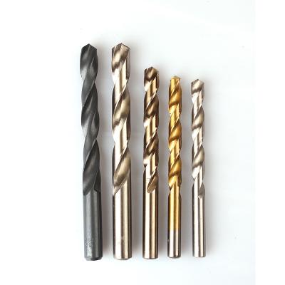 China Metal Drilling OEM Factory High Quality HSS Brocas Cobalt Shank Straight Shank Twist Drill Bit For Metal Stainless Steel Drilling for sale