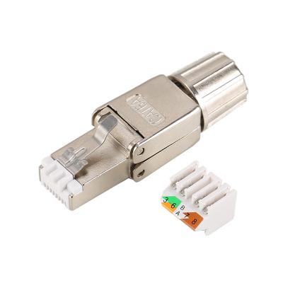 China Factory Price FTP Plug Cat6 Network Connection Cable Connectors Cat6 Modular Plug 48*36*19cm for sale