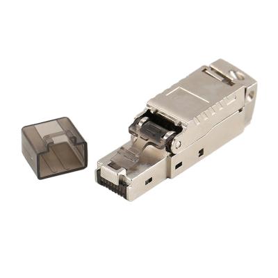 China Factory Promotion Price Cat 7 Rj45 Connector Modular End Cat 7 Shield Cat7 Plug Modular FTP Jack 56*39*24cm for sale