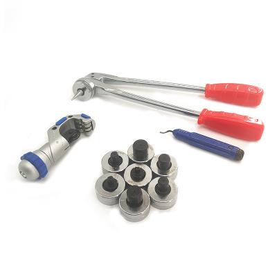 China Pry Tube Expander Tool Kit Precision Forging Air Conditioning Copper Pipe Lever Type Pipe Expanding Tool Kit for sale