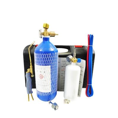 China Portable Household Welding Apparatus Oxygen Acetylene Welding Cutting Torch Tank Kit for sale