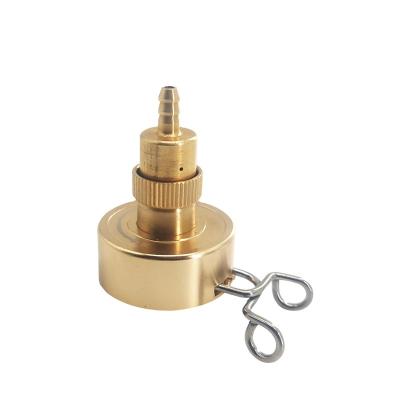 China High Adjustable Solder Backflow Prevention and Butane Consumables Gas Tank Sealing Quick Connector for sale