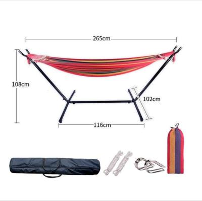 China Antibacterial Outdoor Camping Hammock Stand Steel Portable Adjustable Bracket For Adults for sale