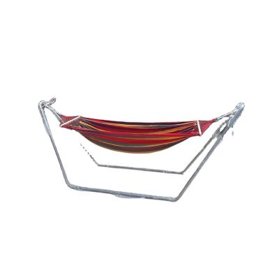 China Modern Lightweight Fashion Make Any Color Custom Made High Quality Stainless Steel Iron Pipe Hammock Stand for sale