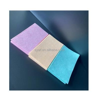 China Sustainable Modern Style 100% Viscous Rayon Needle Punched Nonwoven Anti Fog Cleaning Cloths for sale