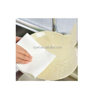 China Good Quality Viable Exported Bamboo Jewelry Cleaning Cloth Kitchen Cloth Fiber Towel Roll for sale