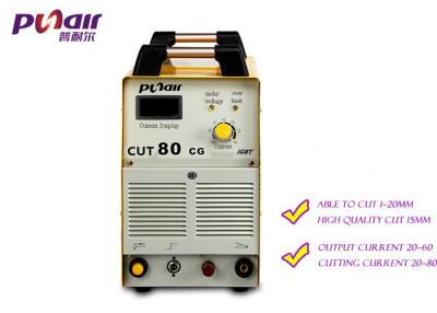 China C Series Heavy Duty Plasma Cutter Air / CUT 80 Plasma Cutter IGBT Pilot Arc with Cutting Torch for sale