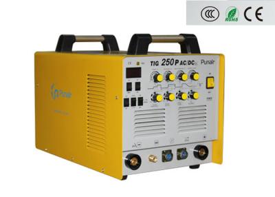 China High Duty Cycle Multi Purpose Welder , Tig250P AC / DC Inverter Welding Equipment for sale