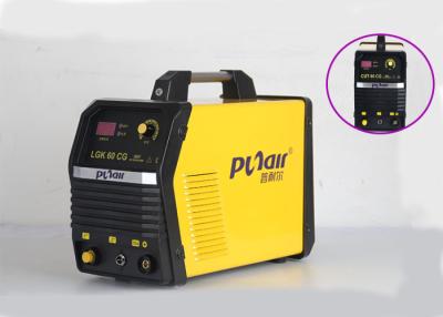 Chine Le couvercle d'ABS de noir de fer de jaune du coupeur CUT60 IGBT de plasma d'inverseur d'AIR à C.A. 380V a coupé 25mm à vendre