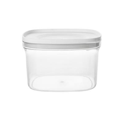 China Wholesale Viable Clear Plastic Rectangle Bins Container Storage Containers Storage Container Airtight Food Containers With Lids for sale