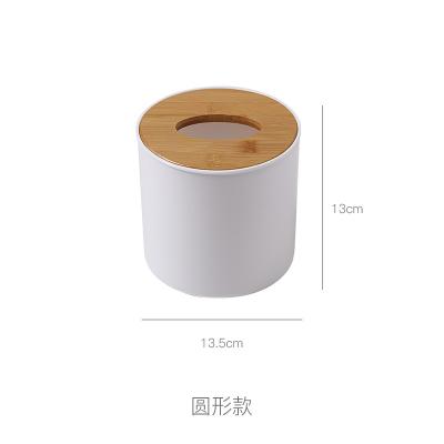 China High Quality Minimalist Using Ecoco Variety Plastic Facial Cylindrical Tissue Box Tissue Box for sale