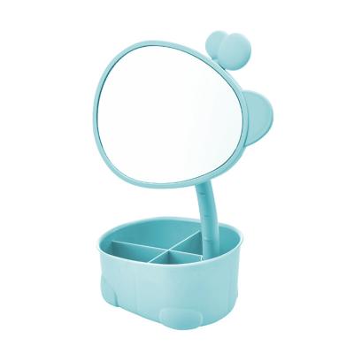 China Quality Guaranteed Suitable Price Two Styles Modern Portable Cosmetic Storage Led Mirrors for sale