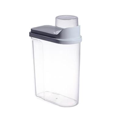 China Transparent Clear Plastic Sustainable Bin Organizer Fridge Stackable Storage Boxes for sale