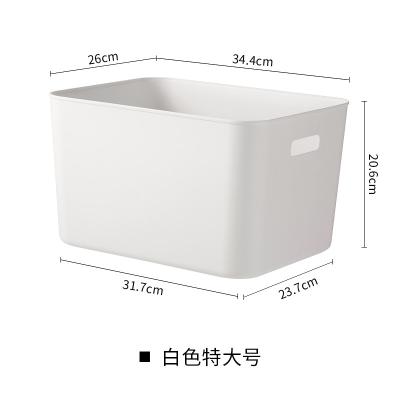 China Factory Sale Plastic Storage Desktop Plastic Basket Various Viable Widely Used Universal Storage Basket for sale