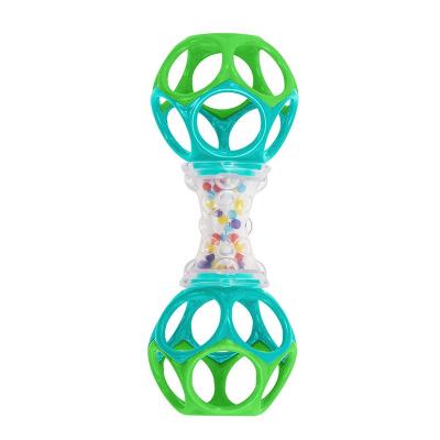 China Musical Customized OEM Infant Toys Baby Soft Rattles Wrist Handbell Rattle Ball Baby Toys 0-24 months Infant Toys Teething Rattle Ring for sale