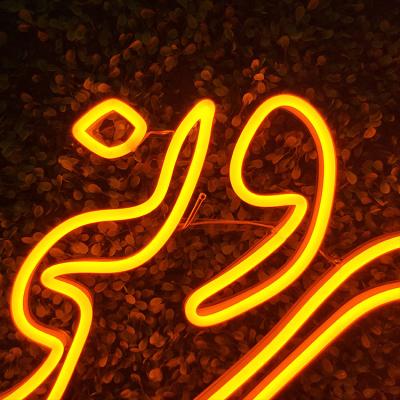 China Professional Electronic High Quality Full Color Indoor Home Flexible Neon Signs Decor 12V LED Letter Lights Eco-Friendly for sale