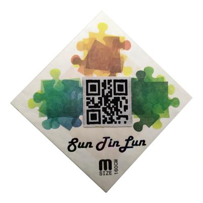 China Eco-friendly Product Custom Hang Tag New Design Recyled Opens QR Code Paper Hang Tag For Gift for sale