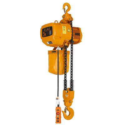 China Electric chain hoist with chain basket 2 ton for sale