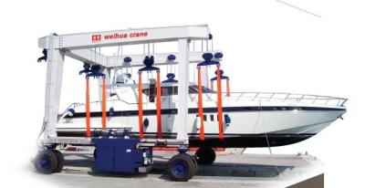 China 100 ton gantry crane to lift boat for sale