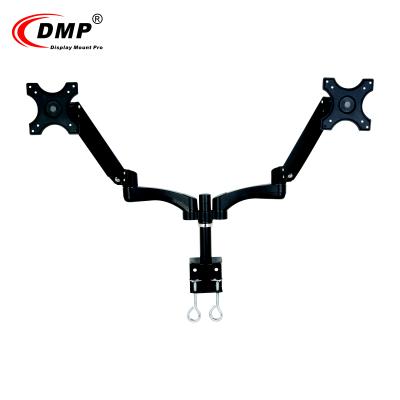 China GS352-D Double Fender Arms Vesa Desktop Mounting Monitor Mount Rotating Arm Bracket 13