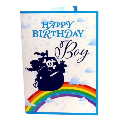 China Europe Custom Design Funny Happy Birthday Music Greeting Card For Kids Gift for sale