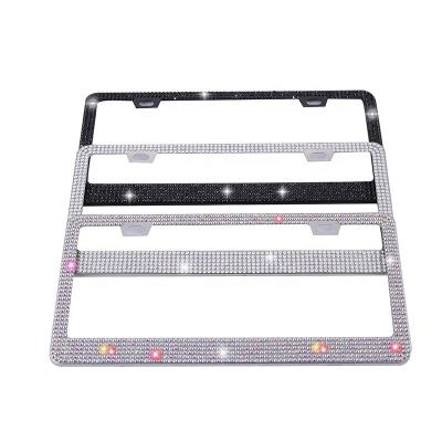 China NO Factory direct hot diamond plate frame American license plate frame stainless steel license plate frame for sale