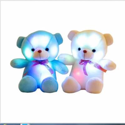 China Custom Cute Stuffed Animals LED Plush Toys Support Kids Play Plush Toys for sale