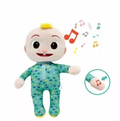 China 2021 baby plush boutique children rest pajamas bedtime singing cartoon plush musical toys children play for sale