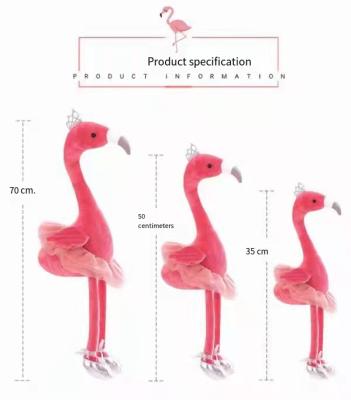 China stuffed & Plush Toy Animal Funny Flamingos Electric Stuffed Duck For Children for sale