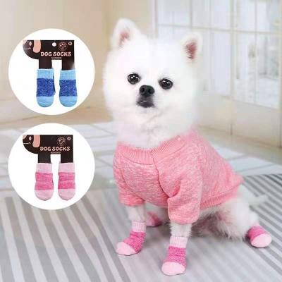 China New Arrivel Cute Direct Popular Custom Pet Factory Pet Supplies Pet Supply Supplie Dog Socks Anti Slip Dog Socks For Small Dogs Cats for sale