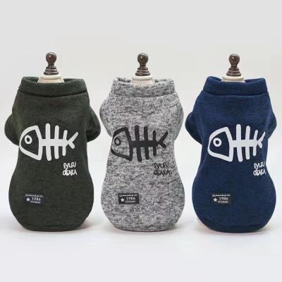 China Viable Fashionable Styles For Pet Clothes Cats Cotton 2021 Hot Selling Pet Clothes Dog Sweater for sale