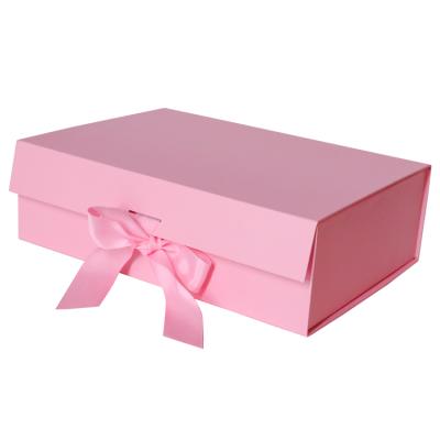 China Recyclable Bridesmaid Gift Box Boxes For Gift Package New Arrival Fo Simple Elegant Folding for sale