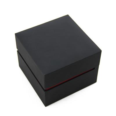 China Recyclable hot sale, cost effective gift box, pure color luxury display leather watch box for sale