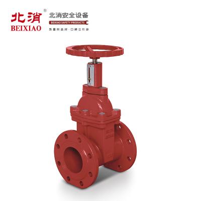 China Non-rising Flange Fire Fighting Type Stem Gate Valve From China for sale