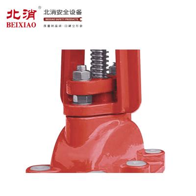 China Hydraulic Flanged Or Grooved End Fire Fighting Fire Fighting Plate 4 Inch Gate Valve for sale