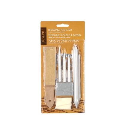 China Pottery Tools Artist Stationery Beginner Sketch Pencil Set, Drawing Tool Tool Kit for sale