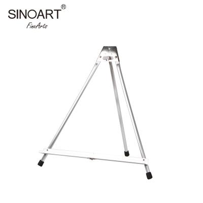 China Portable Mini Artist Studio Aluminum Easel Table Painting Easel, Canvas Artist Easel for sale