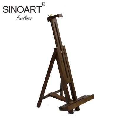 China Foldable Multifunctional Wooden Easel Table Top Sketch Painting Painting Easel for Artists for sale