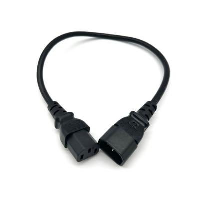 China Industrial New Arrive Eu Standard C13 Connectors Electronic Power Cable Extension Cords for sale