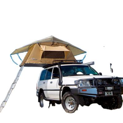 China Extended Type 4WD Other New Model Outdoor Large Roof Accessory 1.4m Top Tent Camping Aluminum Hard Shell For 4X4 Car Roof Bag Top Car for sale