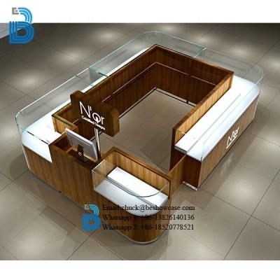 China Swiss PLY/MDF/SOLID WOOD/GLASS Jewelry Watch Shop Decoration Jewelry Watch Display Case for sale