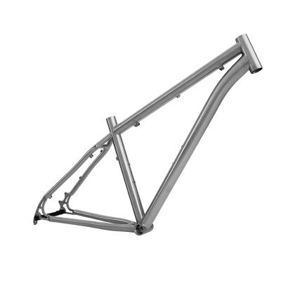 China Road Bikes Titanium Alloy Bicycle Frame Inside Driving Road Disc Brake Frame for sale