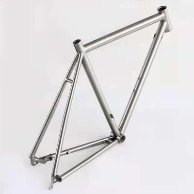 China Road Bikes Titanium Alloy Modified Bicycle 27.5 Disc Brake Mountain Bike Frame for sale