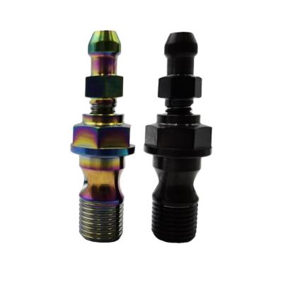 China ISO/CE Wholesale Customized Bright Color Forge Titanium Alloy Injector Nozzle China for sale