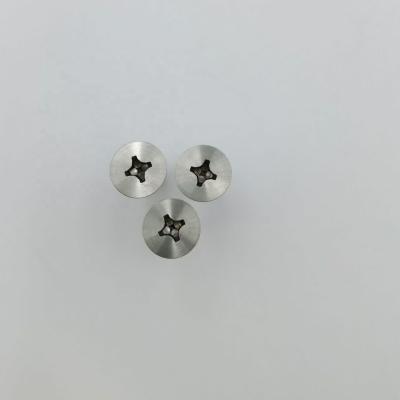 China General Industry Titanium Alloy Gr.5 m3 m4 m5 Cross Recessed Countersunk Head Screws for sale