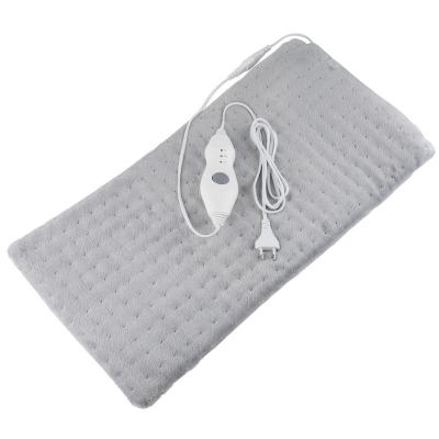 China China Size LOGO Hot Selling Washable Warm Heated Blanket Custom Electric Portable Soft Plush Washable Throw Heated Blanket for sale