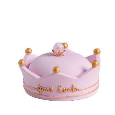 China China's Central Institute of Statistics wind ashtray personality trend home jewelry storage men's and women's Nordic crown for sale