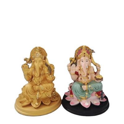 China Indian resin crafts elephant ganesha statue China Ganesha resin crafts OEM ODM statue OEM ODM idol lord ganesha sculpture resin crafts resin for sale