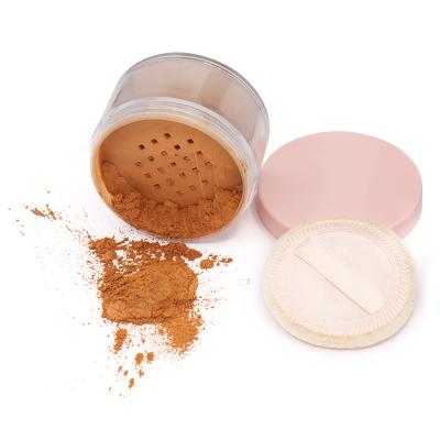 China Whitening Hot Sale LW006 Full Coverage Matte Finish Makeup Face Powder Private Label Loose Setting Powder for sale