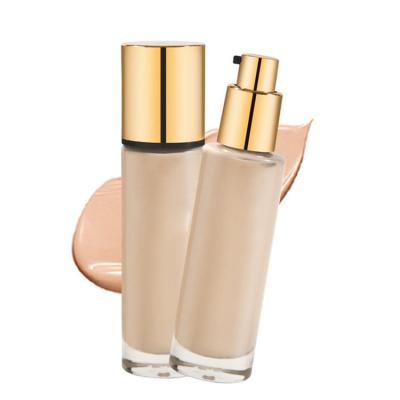 China FD017 High Quality Full Coverage Moisturizer Base 50 Shades Customized Foundation Liquid Makeup for sale